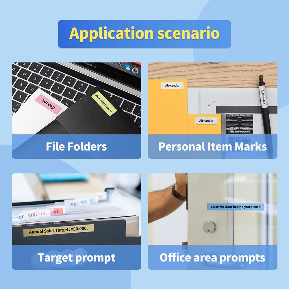 HASTHIP D30 Label Maker,Sticker Maker Machine with One Tape Inkless Small Bluetooth Label Printer for iOS and Android Thermal Inkless Printer for Home Office-White HASTHIP D30 Label Maker,Sticker Maker Machine with One Tape Inkless Small Bluetooth Label Printer for iOS and Android Thermal Inkless Printer for Home Office-White